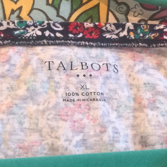 Talbots casual top - Picture 4 of 4